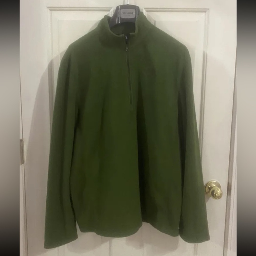 The North Face Men’s XL Green Half Zip Fleece Pullover